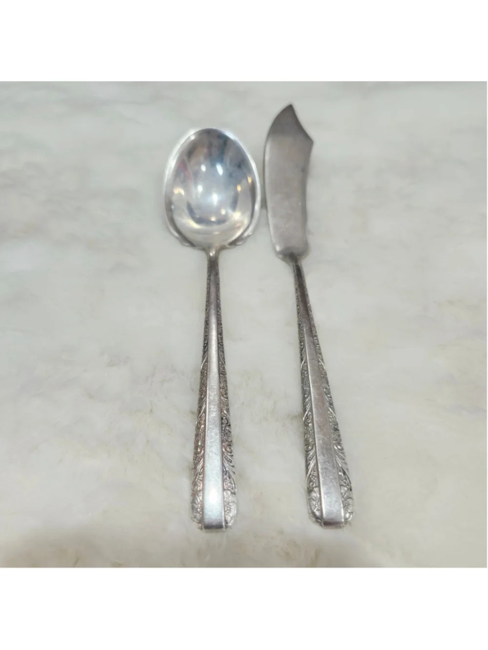 Towle Candlelight 1934 Sterling Silver Teaspoon & knife
